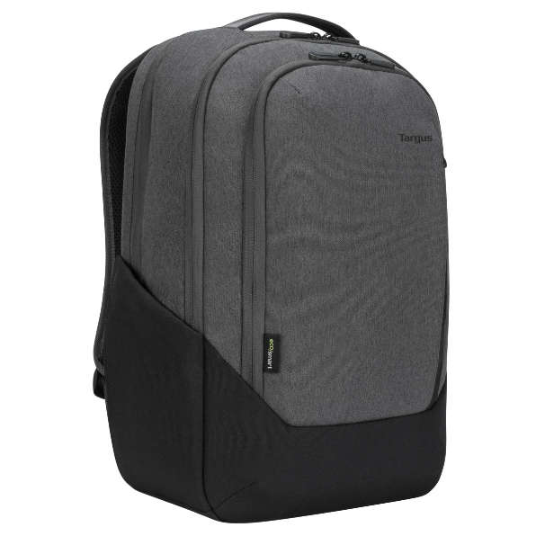 TARGUS - CYPRESS ECO BACKPACK 15.6" GREY MADE FROM 26 RECYCLED PLASTIC WATER BOTTLES DEDICATED PA...