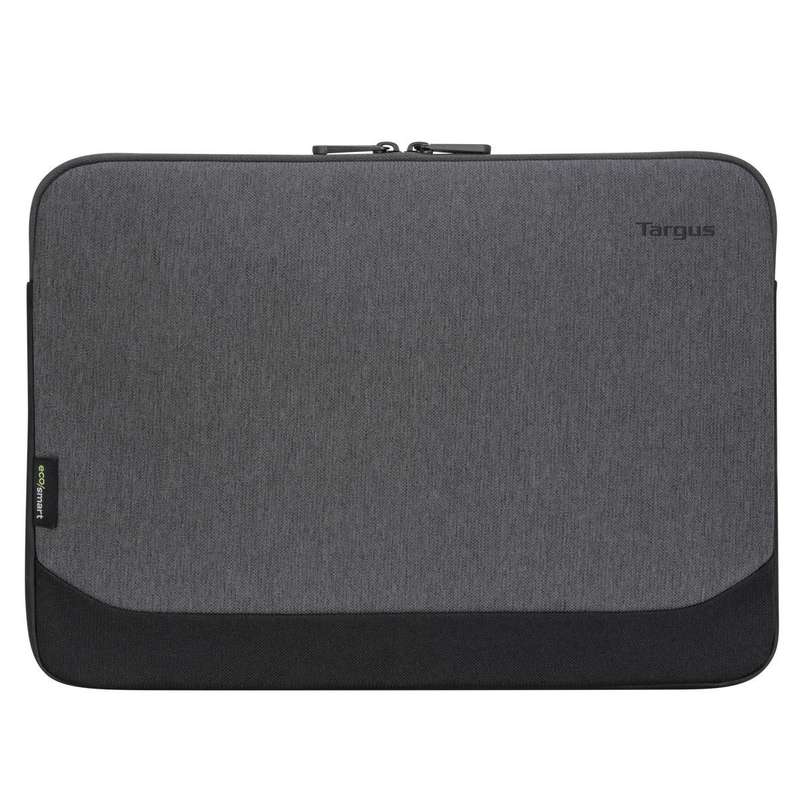 TARGUS - CYPRESS ECO SLEEVE 15.6IN GREY, MADE FROM 5 RECYCLED PLASTIC WATER BOTTLES; RUGGED CONST...