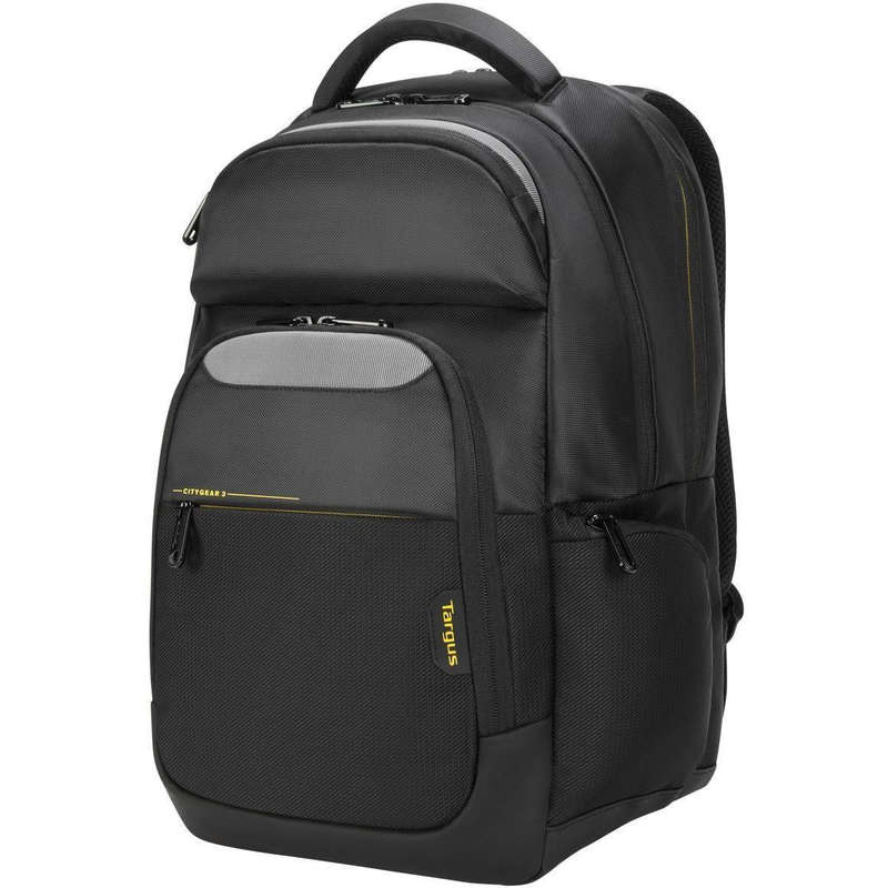 TARGUS CITYGEAR 17.3IN LAPTOP BACKPACK BLACK DOME PROTECTION SYSTEM; SHOCK-ABSORBING LAYERS DISSI...