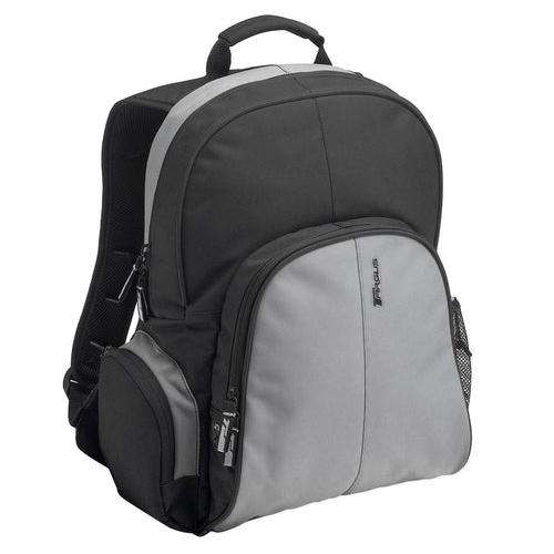 TARGUS - ESSENTIAL 15-15.6IN BACKPACK PADDED LAPTOP COMPARTMENT, SIDE MESH POCKETS AND WATER BOTT...
