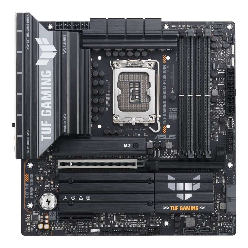 Asus TUF Gaming B860M-Plus Wi-Fi M-ATX Motherboard  Intel LGA1851, DDR5, PCIe 5.0. Wi-Fi 7