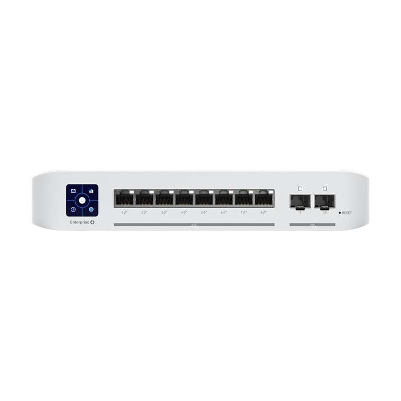 Ubiquiti UniFi Enterprise Switch 8 Port 2.5Gbps PoE 120W | USW-Enterprise-8-PoE