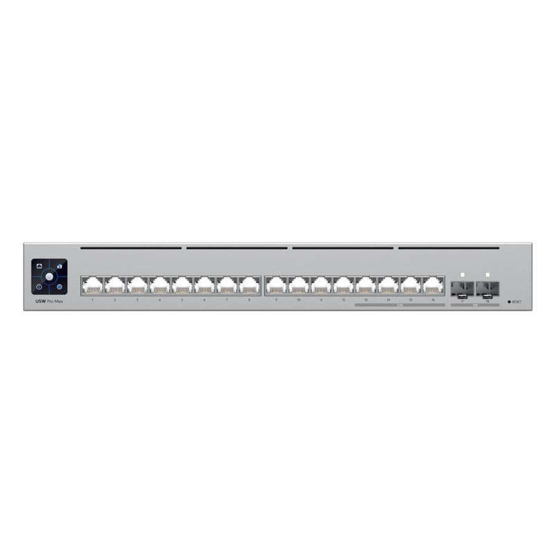 Ubiquiti UniFi Pro Max Switch 16 with 12 Gigabit 4x 2.5Gbps 2SFP+ | USW-Pro-Max-16