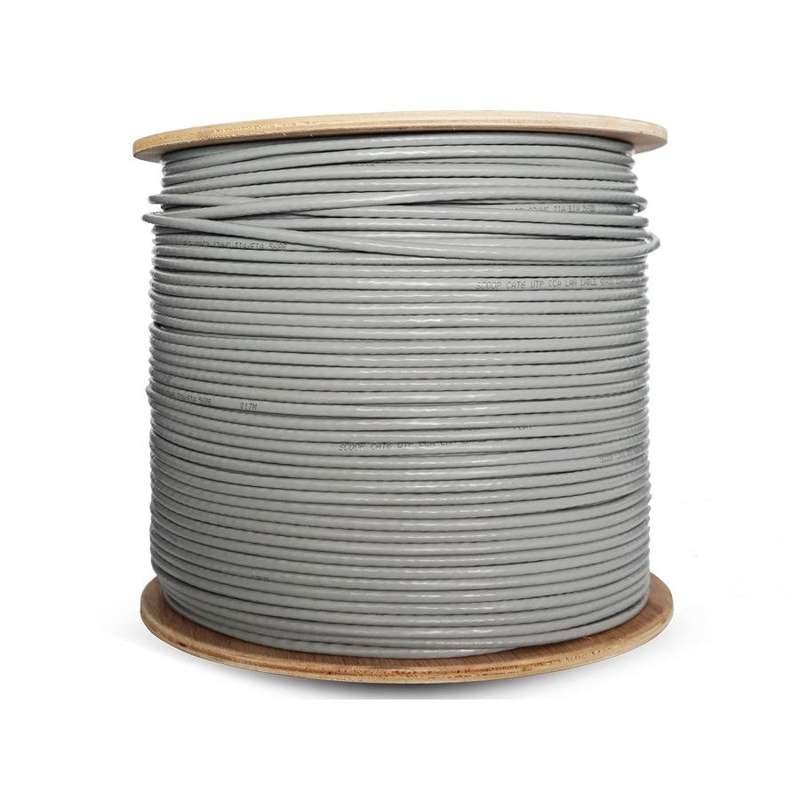 Scoop 500m Drum Cat6 CCA Grey UTP Cable