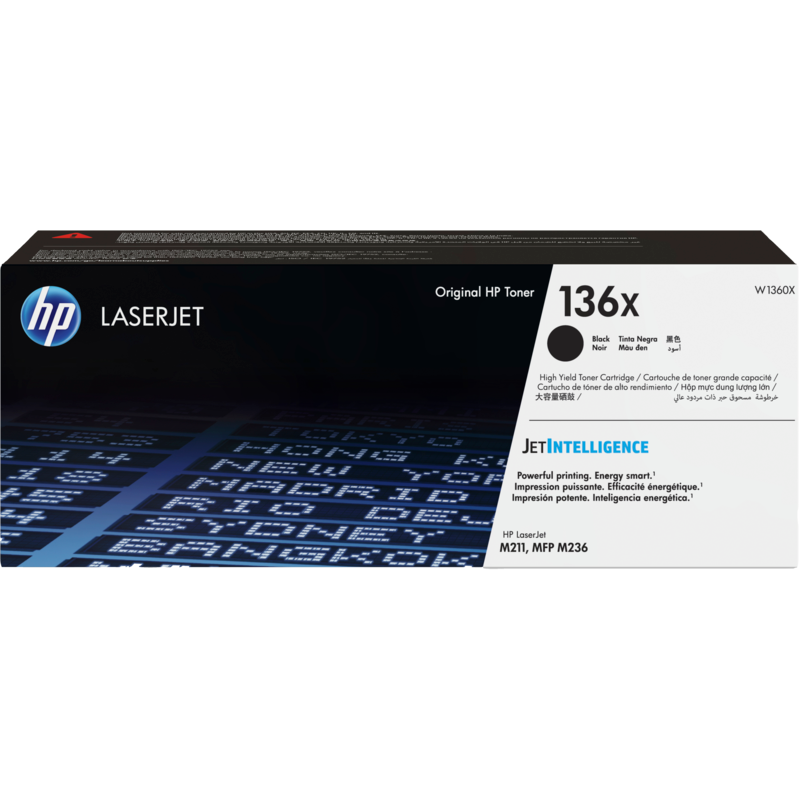 HP # 136X BLACK ORIGINAL LASERJET TONER CARTRIDGE
