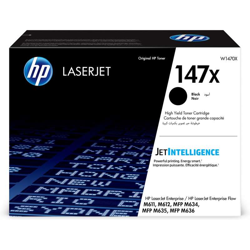 HP 147X BLACK LASERJET TONER CARTRIDGE