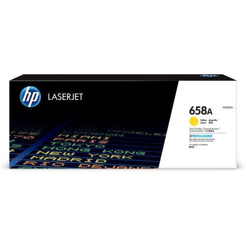 HP 658A YELLOW LASERJET TONER CARTRIDGE