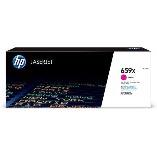 HP 659X LASERJET M856 / MFP M776 HIGH YIELD MAGENTA ORIGINAL LASERJET TONER CARTRIDGE