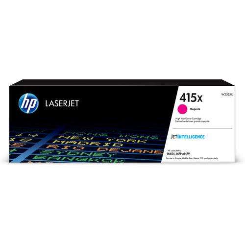 HP # 415X MAGENTA LASERJET HIGH YIELD TONER CARTRIDGE