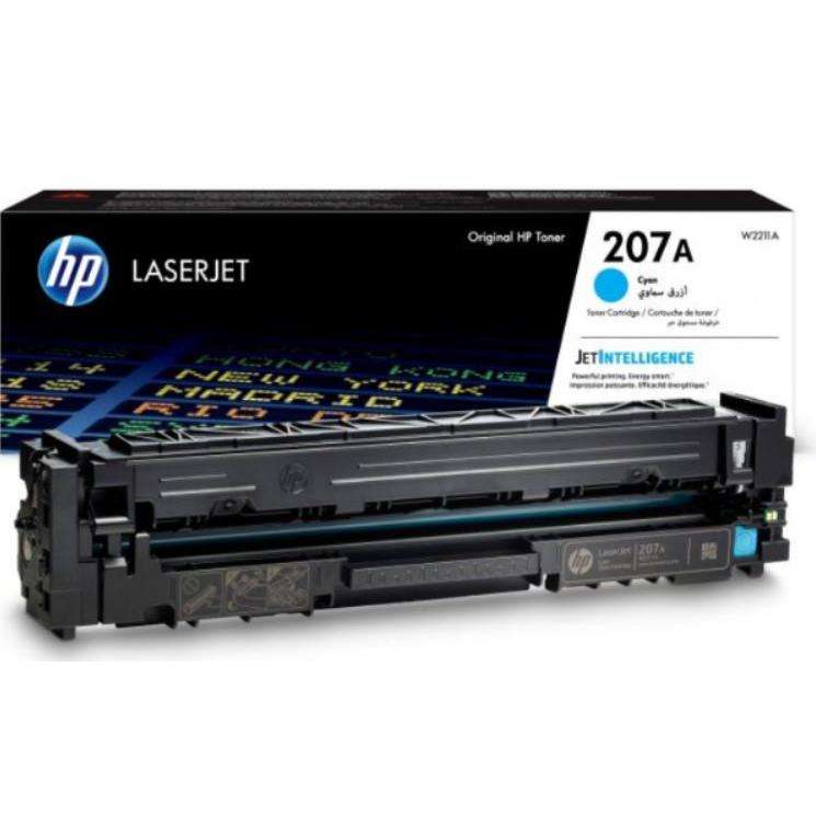 HP 207A CYAN LASERJET TONER CARTRIDGE - COLOR LASERJET PRO M225/MFP M283
