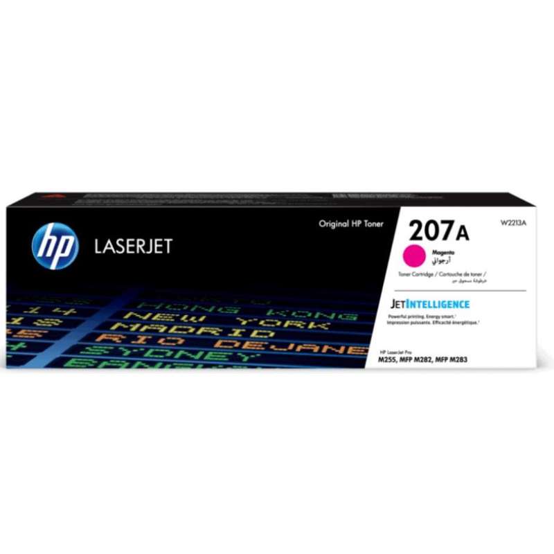HP 207A MAGENTA LASERJET TONER CARTRIDGE - COLOR LASERJET PRO M225/MFP M283