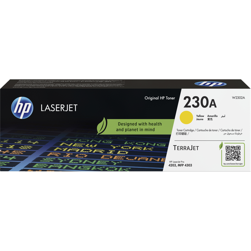 HP 230A YELLOW ORIGINAL LASERJET TONER CARTRIDGE