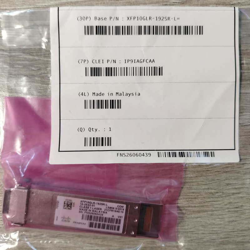 Cisco XFP10GLR-192SR-L 10-2542-01 | 10GBaseLR/LW Transceiver Module with Hologram