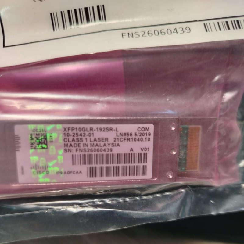 Cisco XFP10GLR-192SR-L 10-2542-01 | 10GBaseLR/LW Transceiver Module with Hologram