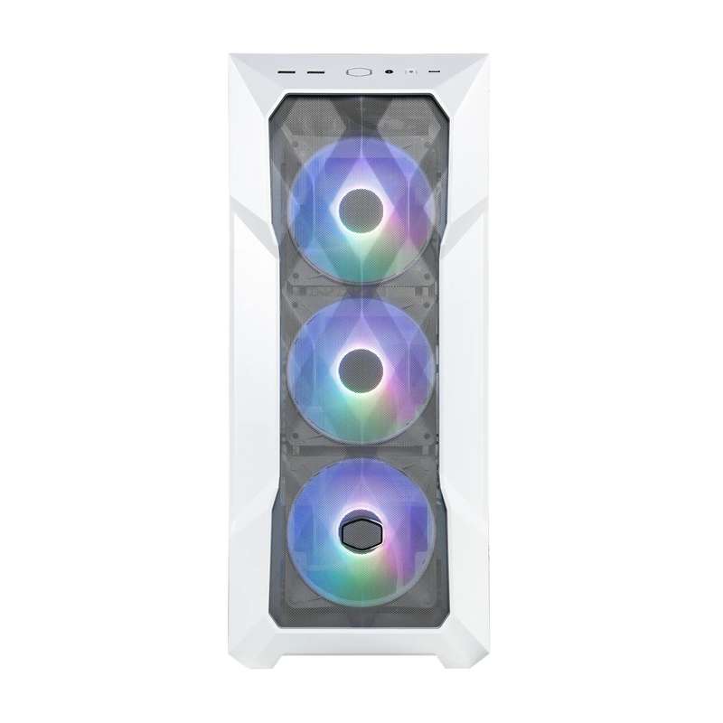 Cooler Master Case MasterBox TD500 Mesh V2 White - ARGB ATX PC Case