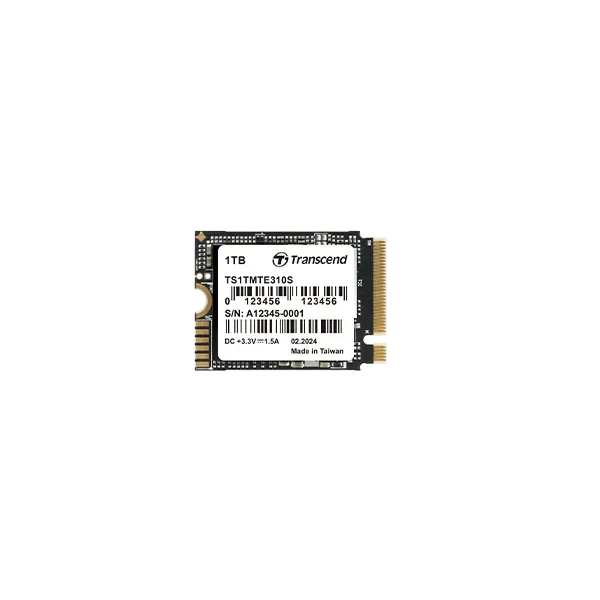 Transcend 1 TB MTE310S PCI-E GEN 4x4 M.2 2230 SSD 3D NAND - 5000 MB/s Read 3500 MB/s Write - 600 TBW