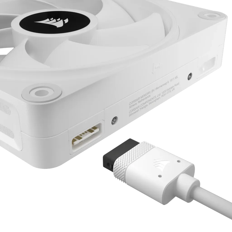 Corsair iCUE LINK QX120 RGB 120mm PWM Fan Expansion Kit - White
