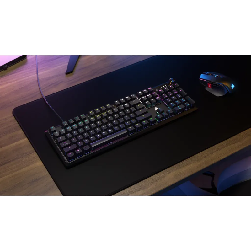 Corsair K70 CORE RGB Mechanical Gaming Keyboard - CORSAIR Red Linear Switches