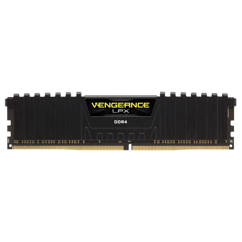 Corsair VENGEANCE® LPX 16GB (2 x 8GB) DDR4 DRAM 3200MHz C16 Memory Kit; 16-20-20-38; 1.35V; Black