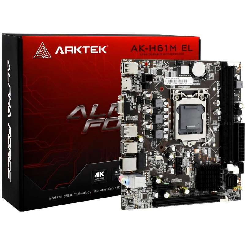 ARKTEK H61 MB 1155 MATX