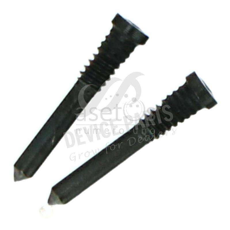 Bottom Screws for iPhone X/XR/XS/XS Max/11/11 Pro... Black Ori 2pcs in one set