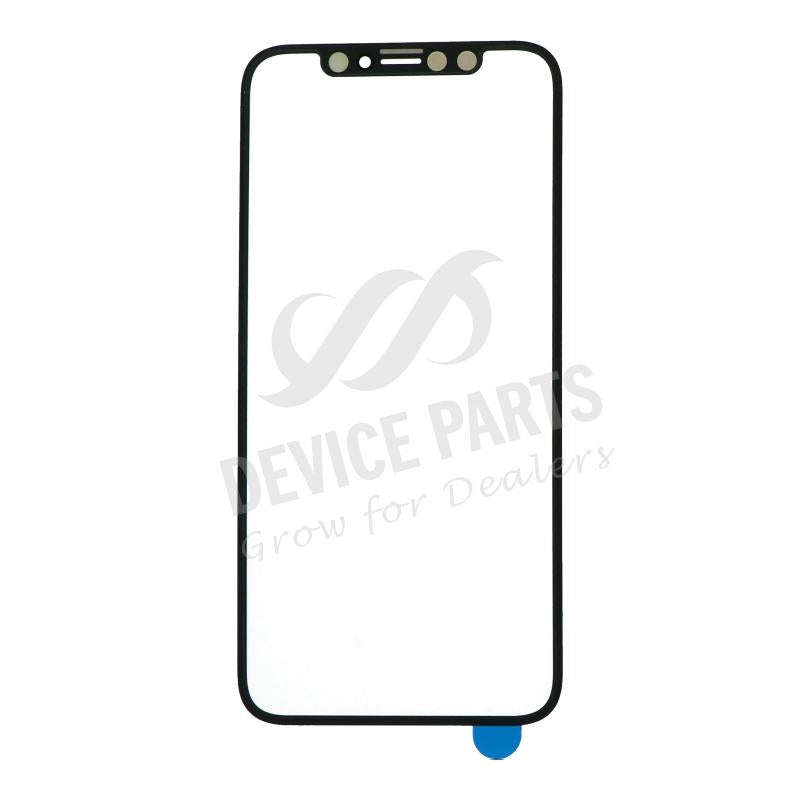 Glass Lens + OCA for iPhone X/XS Black OEM