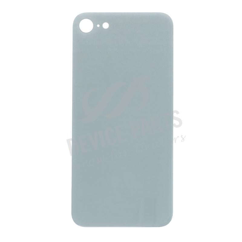 Battery Door with Adhesive for iPhone 8 European & Small Hole Version White OEM