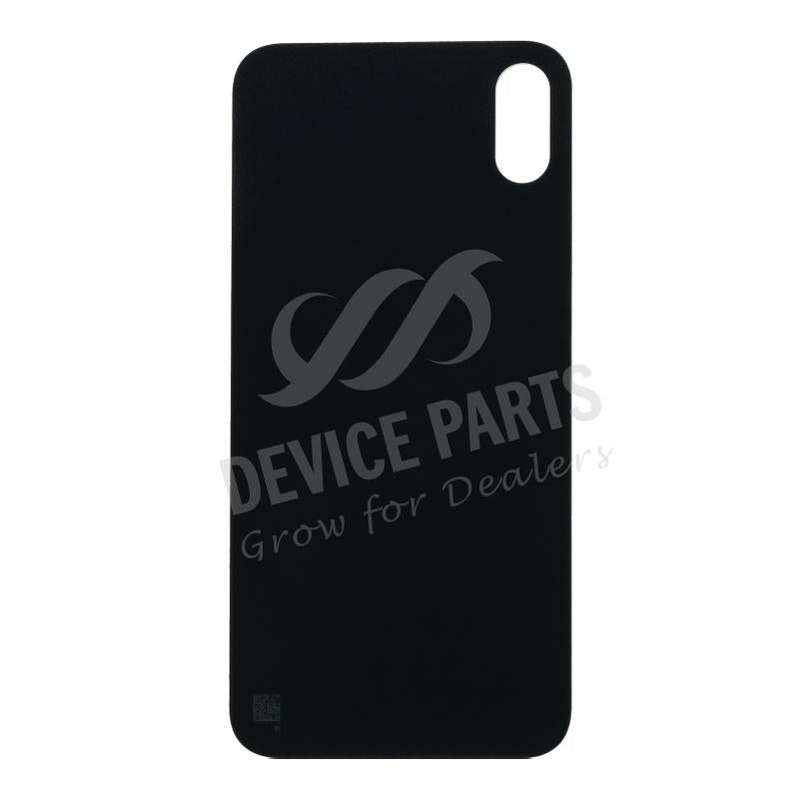 Battery Door with Adhesive for iPhone X European Version Black OEM