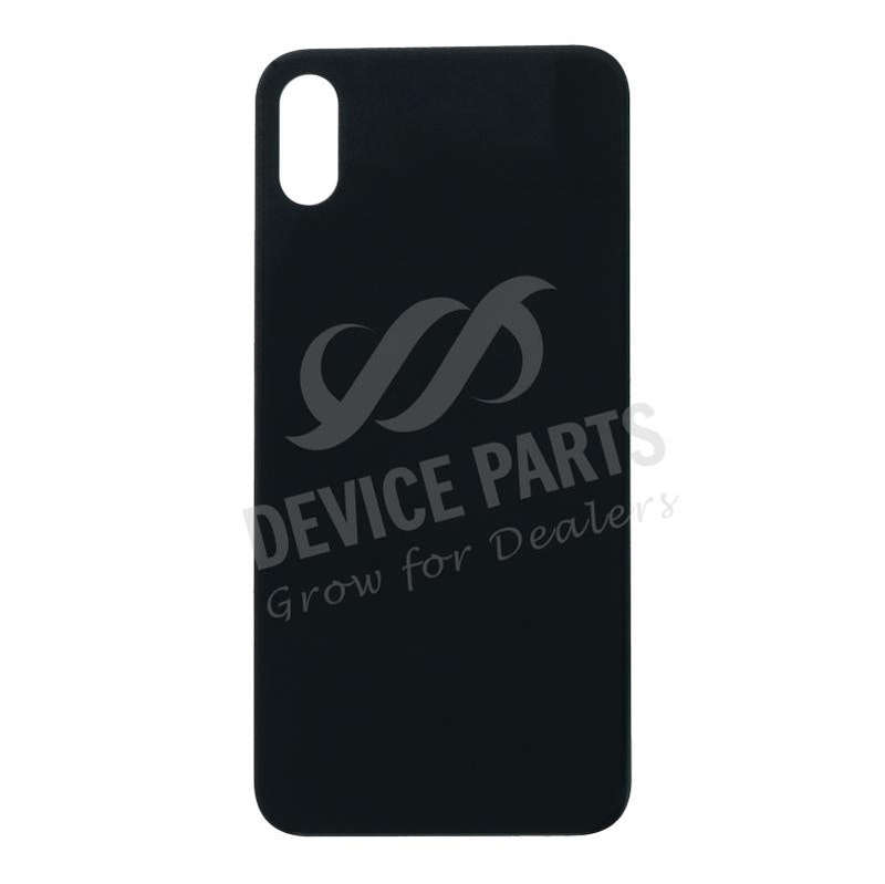 Battery Door with Adhesive for iPhone X European Version Black OEM