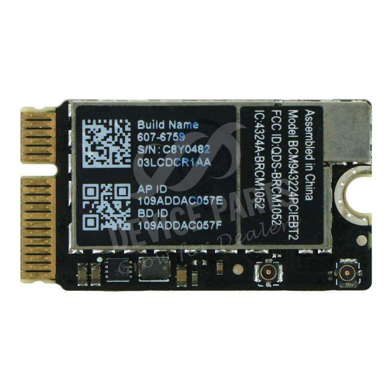 BCM943224 Wireless/Bluetooth Network Card for Macbook Air 11.6" A1370/Macbook Air 13.3" A1466/Mac...