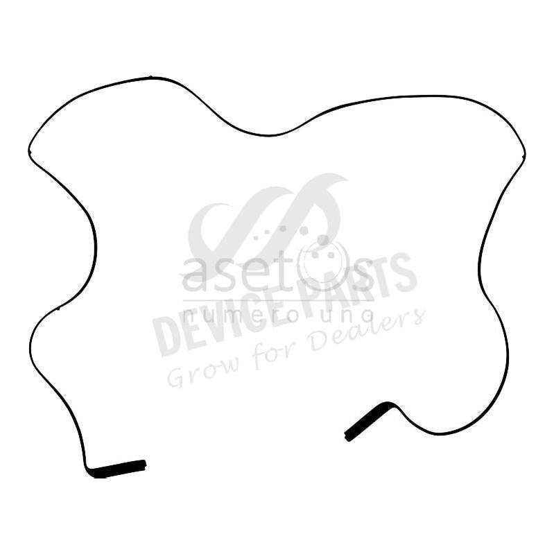 Display Bezel Rubber Dust Gasket for MacBook Pro 15.4" A1707/Macbook Pro Retina 15" A1990 2016-20...