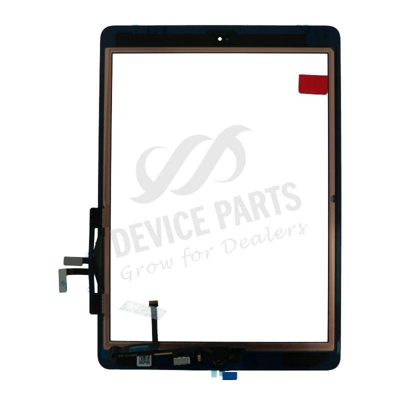 Touch Screen + Touch Screen Adhesive with Fingerprint Sensor Flex Cable for iPad 9.7 2017(iPad 5t...