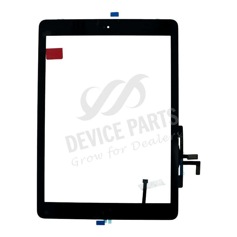Touch Screen + Touch Screen Adhesive with Fingerprint Sensor Flex Cable for iPad 9.7 2017(iPad 5t...