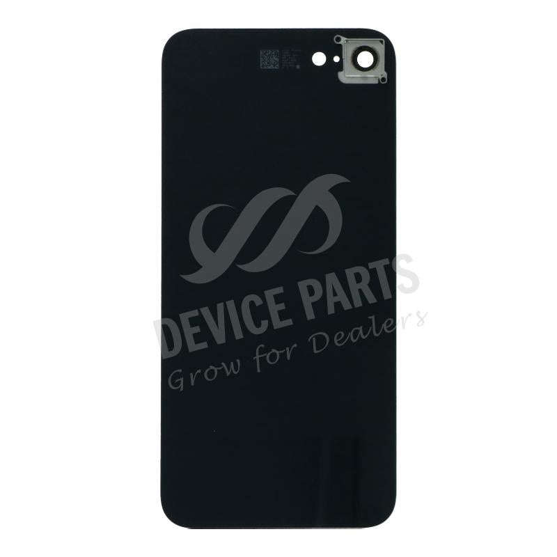 Battery Door + Back Camera Lens and Bezel for iPhone 8 European Version Black OEM