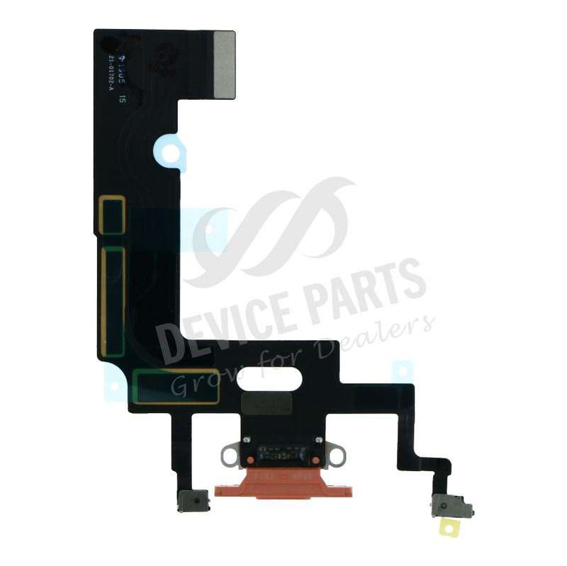 Charging Port Flex Cable for iPhone XR Coral Color Ori