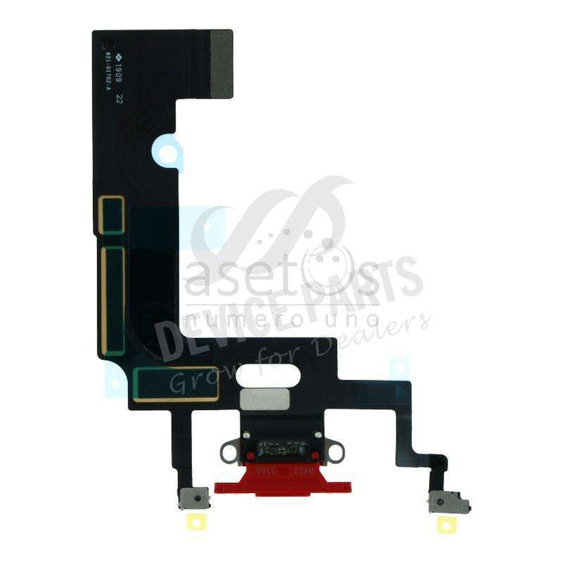 Charging Port Flex Cable for iPhone XR Red Ori