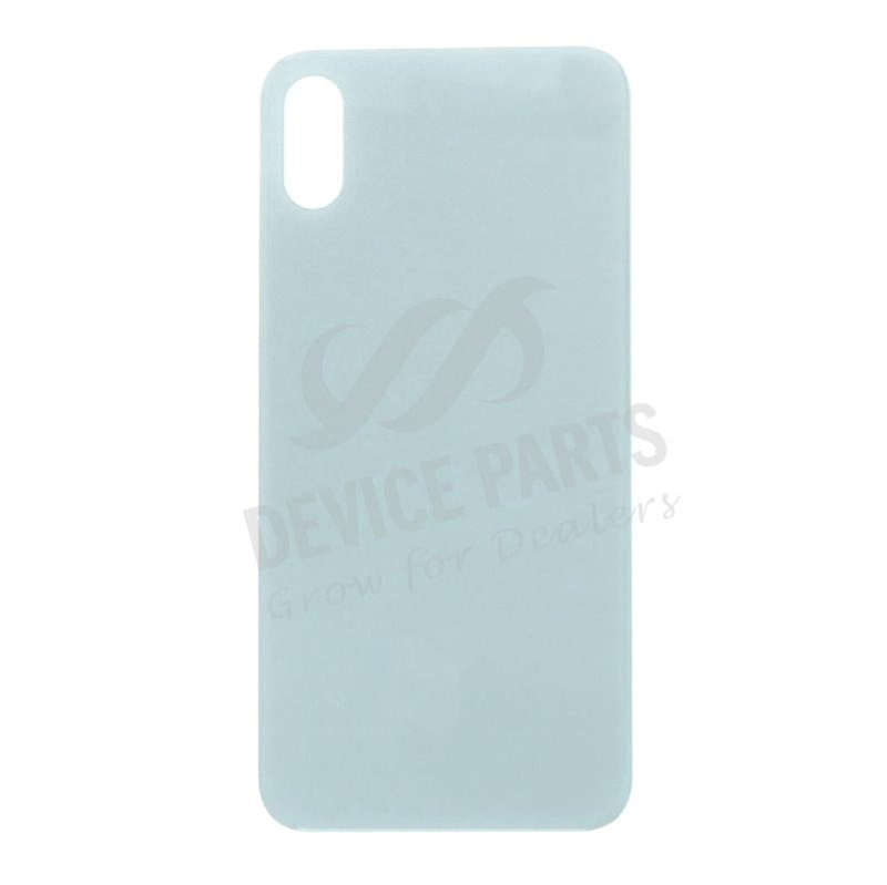 Battery Door with Adhesive for iPhone XS European & Small Hole Version White OEM
