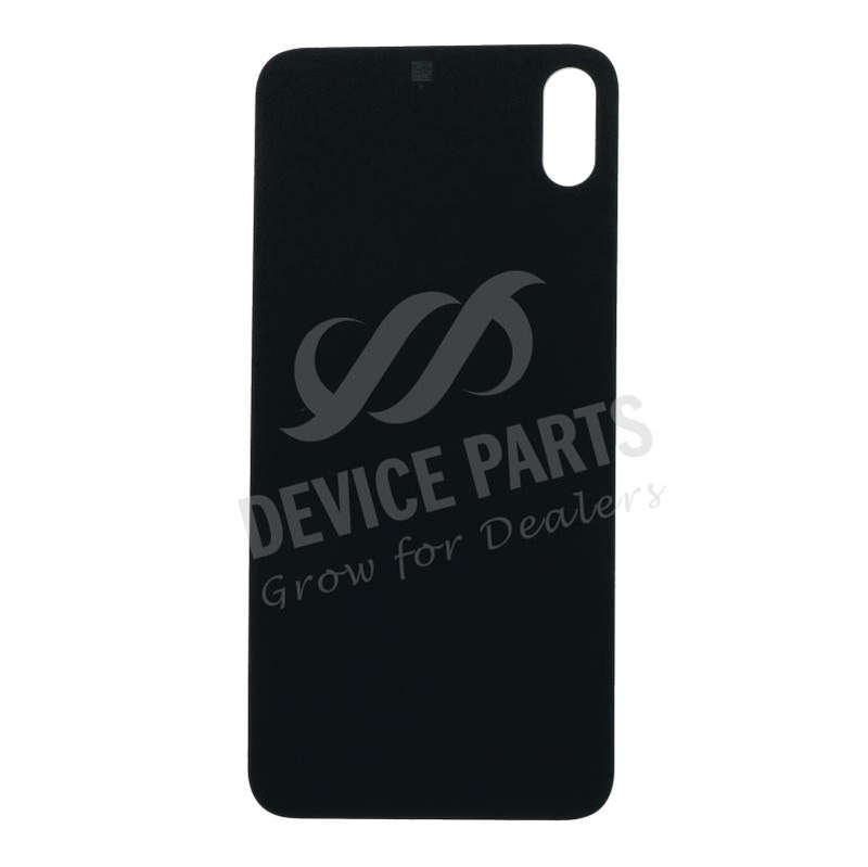 Battery Door with Adhesive for iPhone XS Max European Version Black OEM