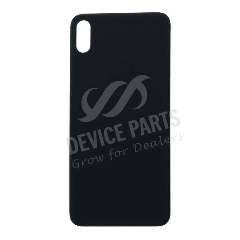 Battery Door with Adhesive for iPhone XS Max European Version Black OEM