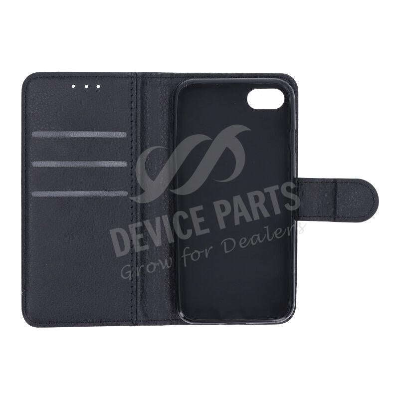 Litchi Texture Horizontal Flip Leather Case for iPhone 7/8/SE (2020) Black