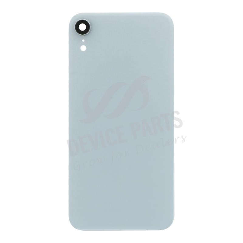 Battery Door + Back Camera Lens and Bezel for iPhone XR European Version White OEM