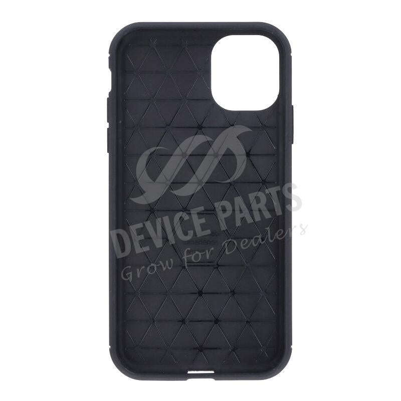 Litchi Texture TPU Case for iPhone 11 Black