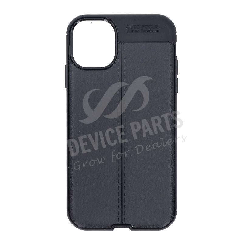 Litchi Texture TPU Case for iPhone 11 Black