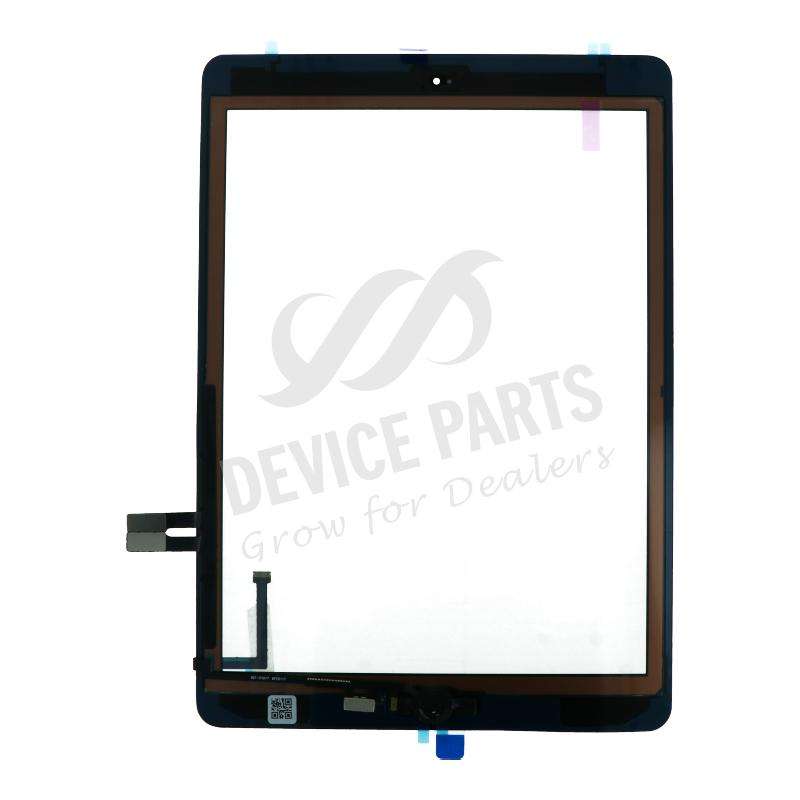 Touch Screen + Touch Screen Adhesive with Fingerprint Sensor Flex Cable for iPad 9.7 2018(iPad 6t...