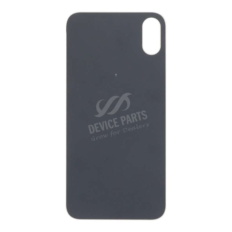 Battery Door with Adhesive for iPhone X EU & Large Hole Version White OEM