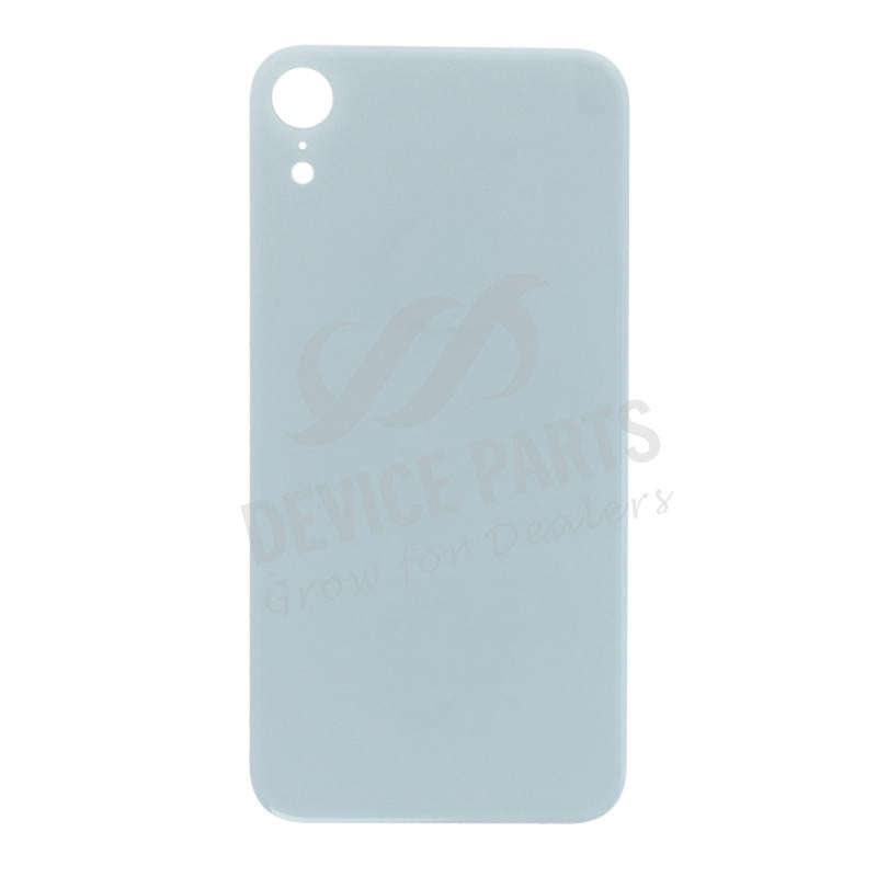 Battery Door with Adhesive for iPhone XR EU & Large Hole Version White OEM