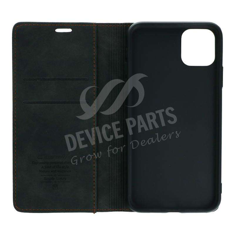 CaseMe-013 PU + PC Business Style Vintage Matte Horizontal Flap Leather Case for iPhone 11 Pro Ma...