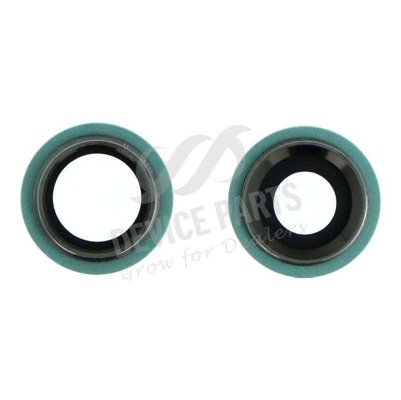 Back Camera Lens and Bezel for iPhone 11 Green Ori 2pcs in one set