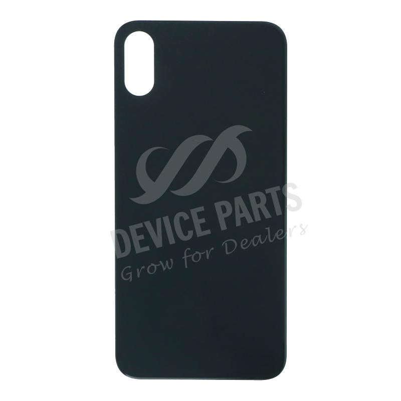 Battery Door with Adhesive for iPhone XS EU & Large Hole Version Black OEM