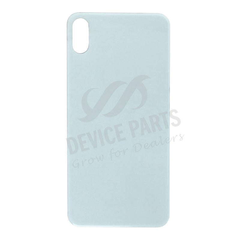 Battery Door with Adhesive for iPhone XS Max EU & Large Hole Version White OEM